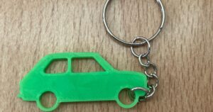 Keychain Fiat 126 FSM Fiat 126p