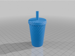 Keychain Tumbler Without Label Area by Drumwzrd