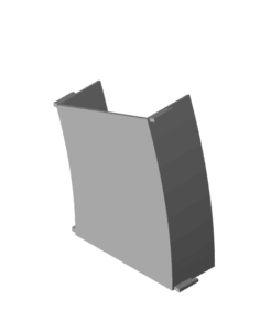 Large Diameter 20 Degree Single Lane Corners - 3D model by rucdoc on Thangs