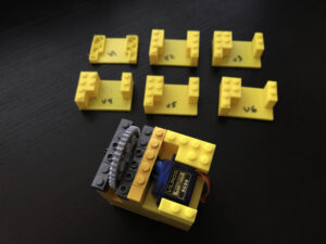 Lego 9g Servo Mount @ Pinshape