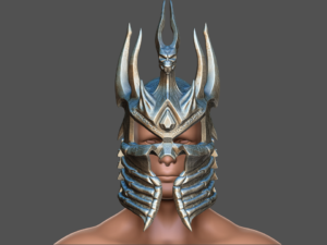 Lich king helmet Fan Art - 3d print -3D print model @ Pinshape