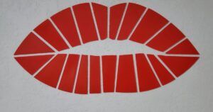 Lips Wall Art Decor
