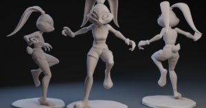 Lola Bunny "Honey Bunny" by Peter Farell | Download free STL model