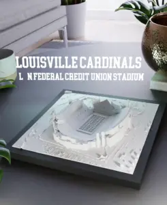 Louisville Cardinals - L&N Federal Credit Union Stadium - 3D model by Micropolitan on Thangs