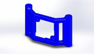 Lynxmotion Hunter V-Tail 500 FPV Camera Mount @ Pinshape