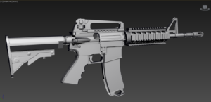 M4A1 @ Pinshape