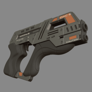Mass Effect – M-6 Carnifex 3D Model - 3D model by MILITECH on Thangs