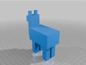 Minecraft Lama by Firestorm2219