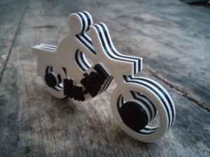 Motorcycle keychain @ Pinshape