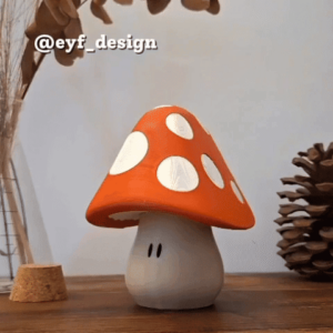 Mushroom Book Holder - 3D model by eyf_design on Thangs