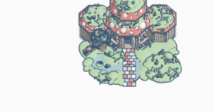 Mushroom castle or mansion