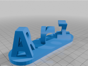 My Customized dual words illusion AKA "I Love You" sign by arithingi