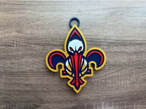 New Orleans Pelicans Oversized Necklace, Pendant by Salvadori3D