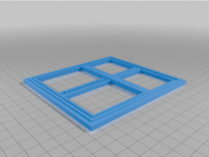 Old Work 1 and 2 Gang Drywall Template by CharmingCurmudgeon