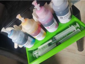 Organizador de Tintas de impresoras / Printer Ink Organizer by Posidon3dprint