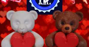 Osito de Peluche con Caja de Corazón - Teddy Bear with a Heart box by Tata Cano | Download free STL model
