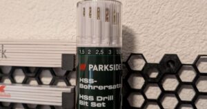 Parkside Drill Bit Set HSW mount