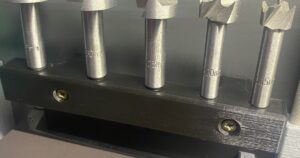 Parkside Forstner Drill Bits Holder Wallmount