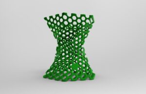 Pen Stand Organic @ Pinshape