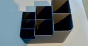 Pen holder for IKEA VATTENKAR Desktop Shelf