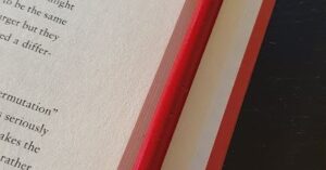 Pencil bookmark