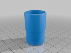 Phillips CPAP hose coupler by BillKilgallon