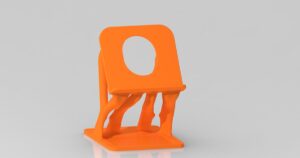 Phone stand (topology optimization/ organic)