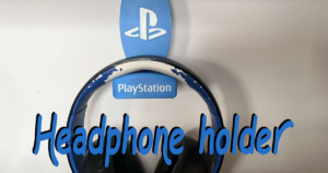 Playstation, PS headphone holder by Ainon3Dtisk | Download free STL model