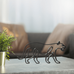 Puma Line Art, Modern, Minimalist - 3D model by OALPO on Thangs