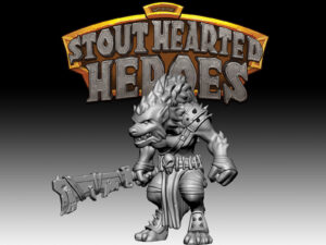 Rocket Pig Games Gnoll Cleaver @ Pinshape