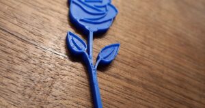 Rose brooch