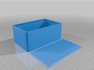 Round Card Box with Lid by steinieG