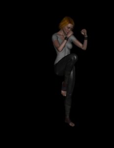 Sam -- Fighting Poses @ Pinshape