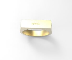 Signet Ring: Panda @ Pinshape