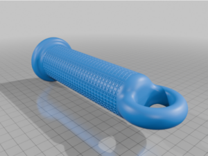 Single arm cable gym grip handle by Danielaase