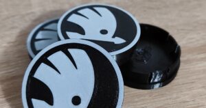 Škoda center wheel cap by Michal Procházka | Download free STL model