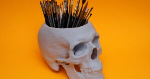 Skull Bowl from CT Scan