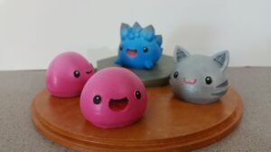 Slime Rancher - Pink Slime, Tabby Slime and Rock Slime @ Pinshape
