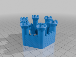 Small Hexagonal Castle by CaptainCryptogram
