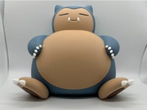 Snorlax Multicolor by Entroisdimensions_figurine