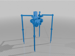 Spider-tron 6000 by BeanPrints12