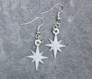 Starflake Earrings @ Pinshape