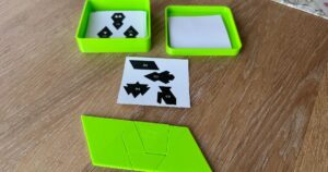Tangram like puzzle / brain teaser