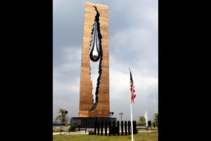 Tear of grief memorial @ Pinshape