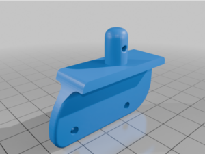 Thunder Tiger MT4 G3 Rear body mount by ayil911