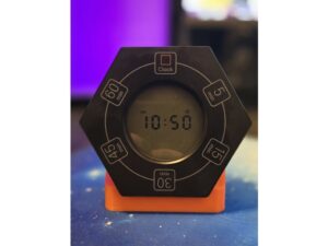 Tilt Stand for Hexagonal Pomodoro Timer by jackjackslaps
