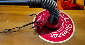 Tip-Up Hook Holder (2 Versions) by FilamentFiend | Download free STL model