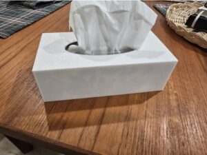 Tissue box cover by ThirdDimensionCAD