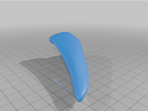 Tooth-shaped sanded bone by alphahelix