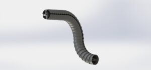 TriAxis cable/hose/pipe chain guide @ Pinshape